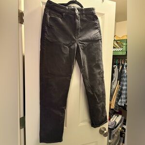 Grey Mom Jean Corduroy Pants